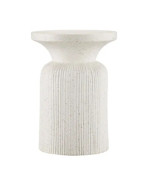 Product Image 1 for Ridge Ivory Terrazzo Accent Table from Currey & Company