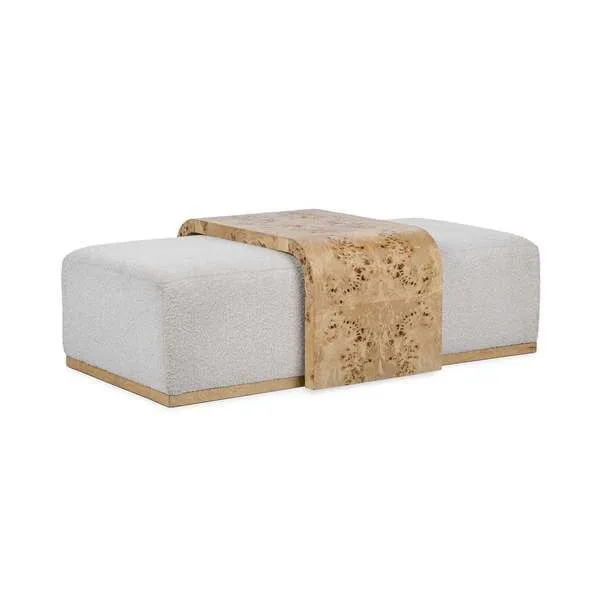 Product Image 1 for Kenan Upholstered Cocktail Coffee Table from Classic Home