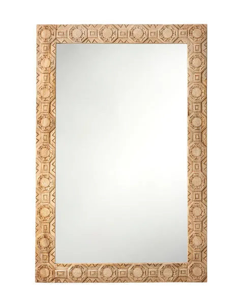 Product Image 1 for Relief Carved Rectangle Mirror from Jamie Young