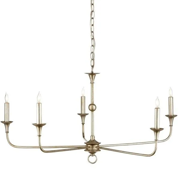 Product Image 1 for Nottaway Champagne Chandelier from Currey & Company