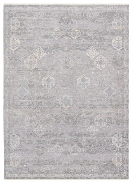 Product Image 2 for Kiernan Trellis Gray/ Beige Rug from Jaipur 
