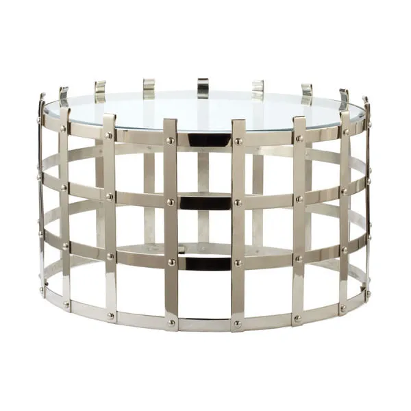 Product Image 1 for Metal Strap Coffee Table from Elk Home