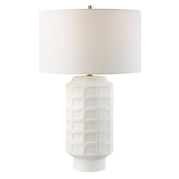 Product Image 1 for Window Pane White Table Lamp from Uttermost