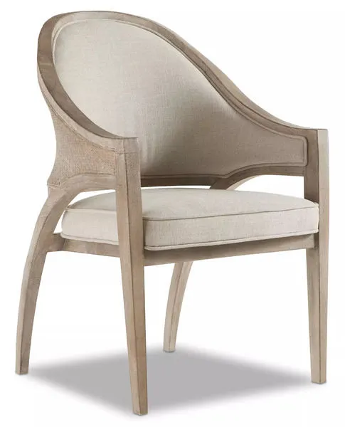 Product Image 3 for Affinity Quartered Oak Veneer Sling Back Chair from Hooker Furniture