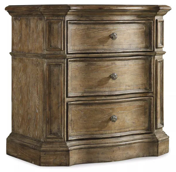Product Image 3 for Solana Three Drawer Nightstand from Hooker Furniture