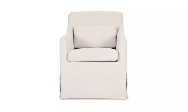 Product Image 3 for Lydia Slipcover Dining Chair from Moe's