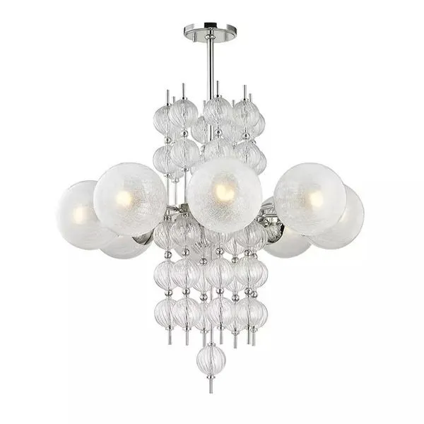 Product Image 2 for Calypso 8 Light Chandelier from Hudson Valley