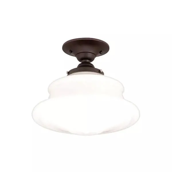 Product Image 1 for Petersburg 1 Light Semi Flush from Hudson Valley