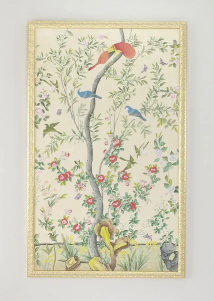 Product Image 1 for Montreal Panel-Bl Birds  Artwork from Chelsea House