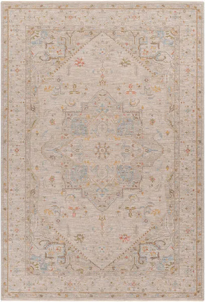 Product Image 1 for Avant Garde Woven Yellow / Taupe Rug - 6'7" x 9'6" from Surya