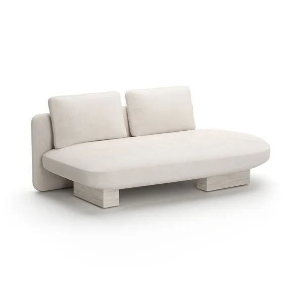 Product Image 1 for Overlap Left Facing Armless Bumper Sofa from Caracole