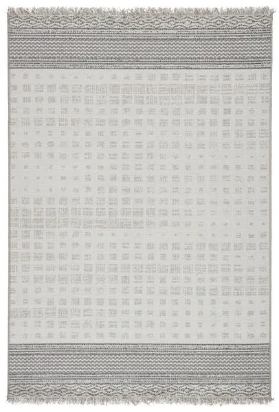 Product Image 1 for Marion Indoor / Outdoor Border Gray / Light Gray Area Rug from Jaipur 