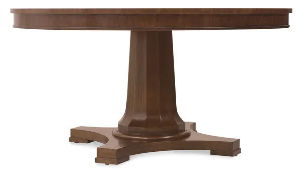 Product Image 1 for Archives Round Pedestal Dining Table from Hooker Furniture