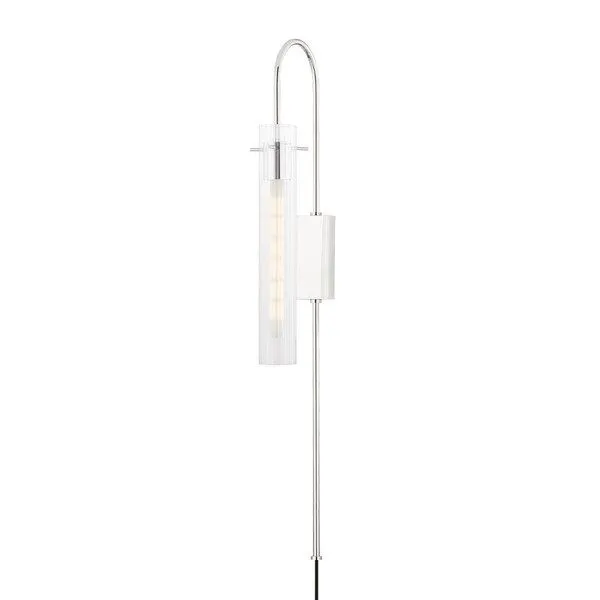 Product Image 1 for Nettie 1 Light Wall Sconce With Plug from Mitzi