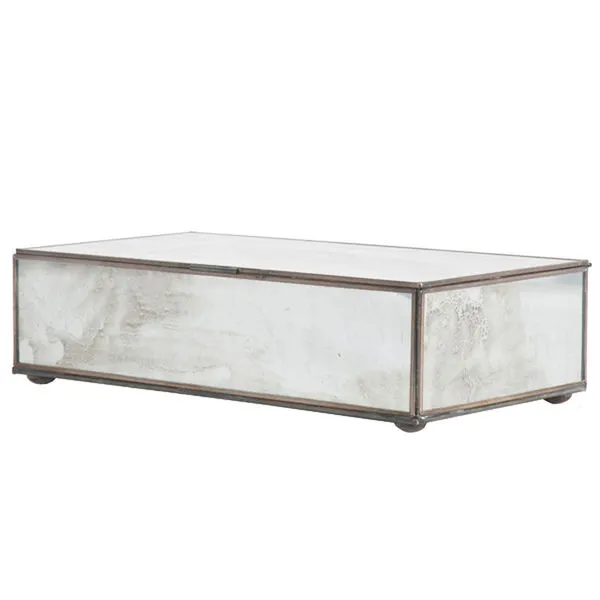 Product Image 1 for Old World Box With Antique Mirror from Worlds Away