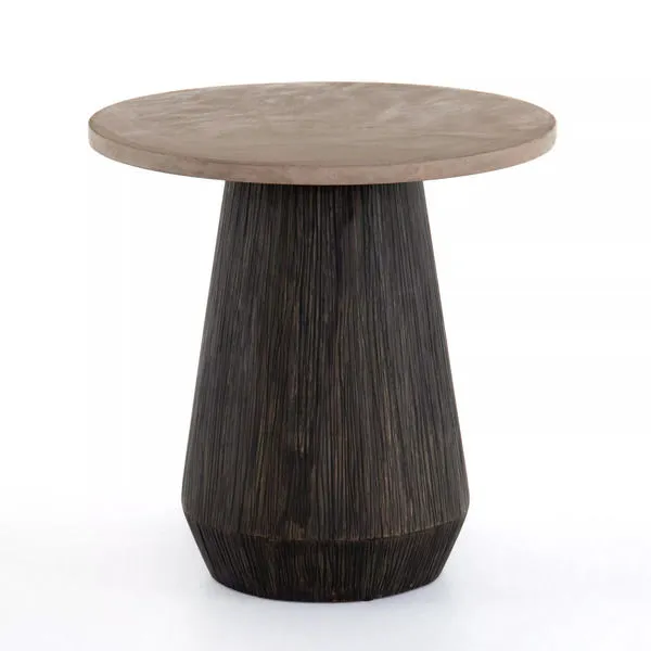 Product Image 5 for Darwin End Table Taupe Concrete from Four Hands