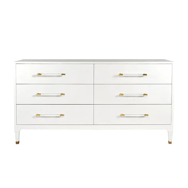 Product Image 1 for Maren Six Drawer Chest from Worlds Away