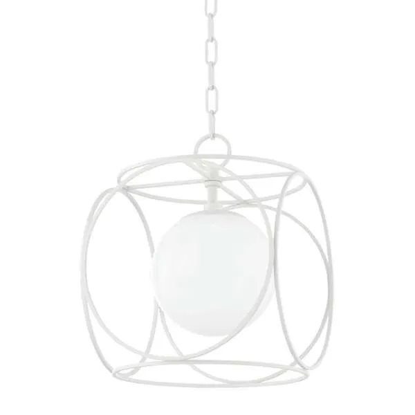 Product Image 2 for Claire 1 Light Small Pendant from Mitzi
