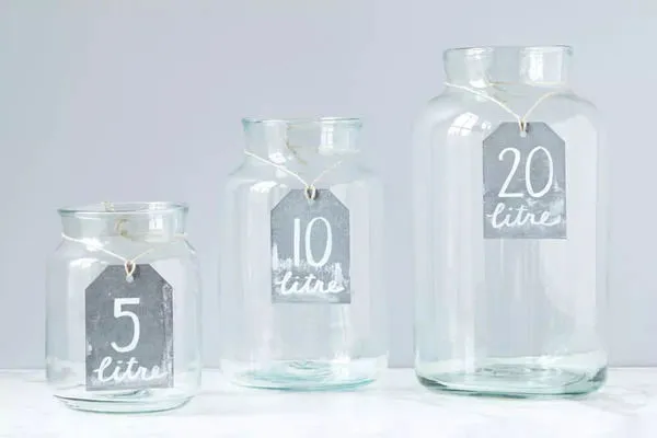 Product Image 2 for Mason Jar Clear, 20L from etúHOME
