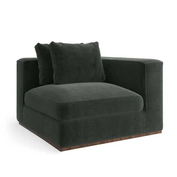 Product Image 1 for Bello Corner Right Facing Chair from Caracole