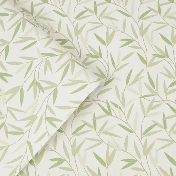 Product Image 1 for Laura Ashley Willow Leaf Hedgerow Botanical Wallpaper from Graham & Brown
