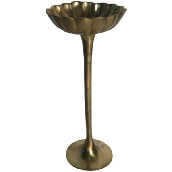 Product Image 1 for Brass Lotus Candlestick from Noir
