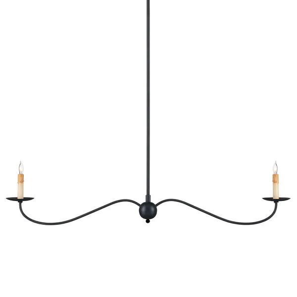 Product Image 1 for Saxon Linear Chandelier from Currey & Company