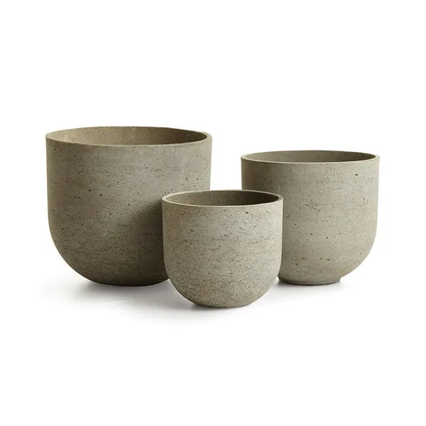 Product Image 1 for Concretelite Jesse Pots, Set Of 3 from Napa Home And Garden