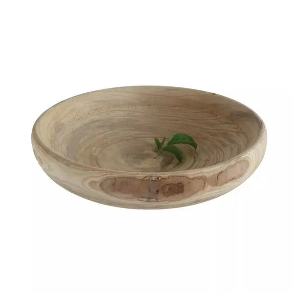 Product Image 2 for Decorative Paulownia Wood Bowl from Creative Co-Op