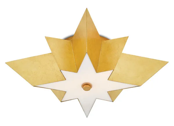 Product Image 1 for Leo Flush Mount from Currey & Company