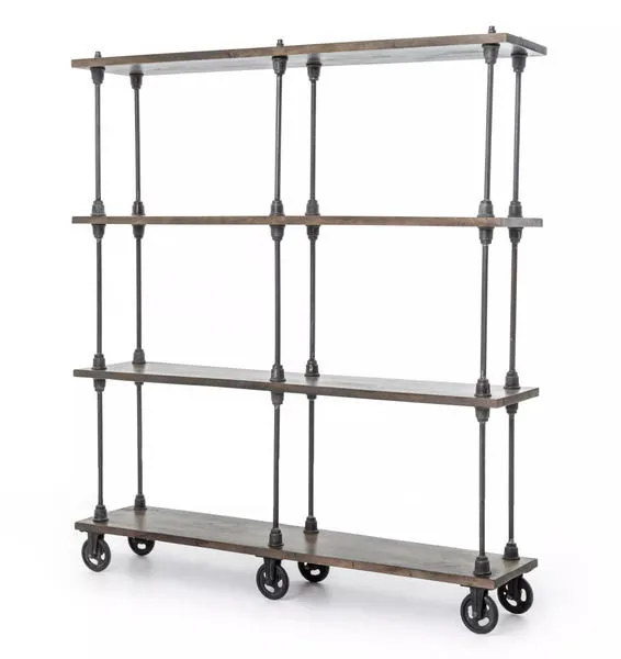 Product Image 5 for Rockwell Wooden Bookshelf Natural Antiqu from Four Hands