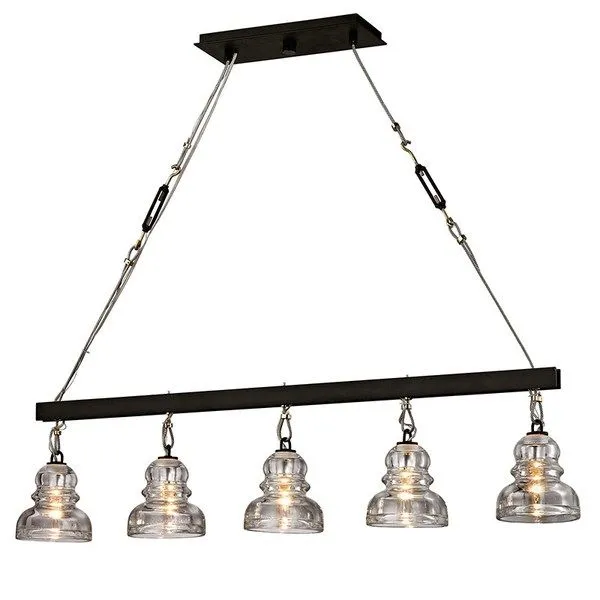 Product Image 1 for Menlo Park 5 Light Island from Troy Lighting