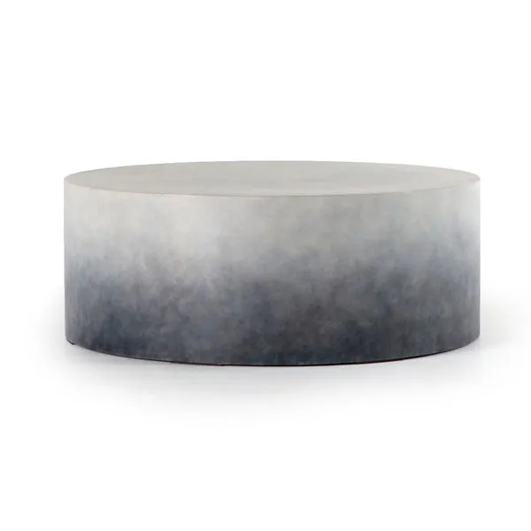 Product Image 1 for Sheridan Indigo Ombre Drum Coffee Table from Four Hands