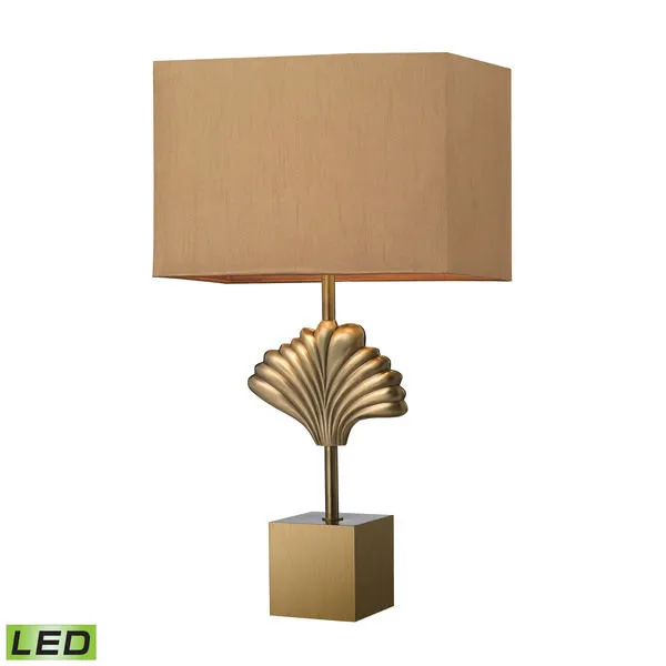 Product Image 1 for Vergato Solid Brass Table Lamp In Aged Brass from Elk Home