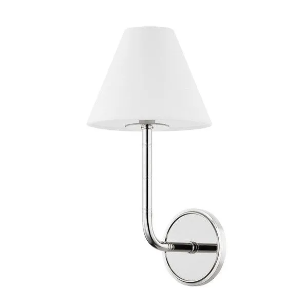 Product Image 1 for Trice 1-Light Polished Nickel Wall Sconce from Hudson Valley