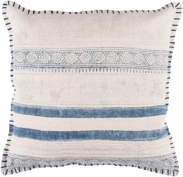 Product Image 2 for Lola Navy / Cream Pillow from Surya