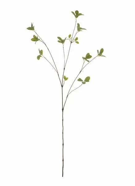 Product Image 1 for Green Leaf Spray 46" Stem from Replica Plants and Decor