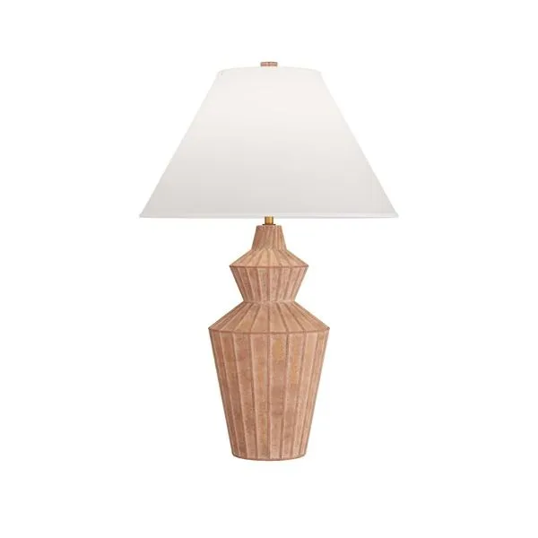 Product Image 1 for Wren White Wash Terracotta Lamp from Arteriors