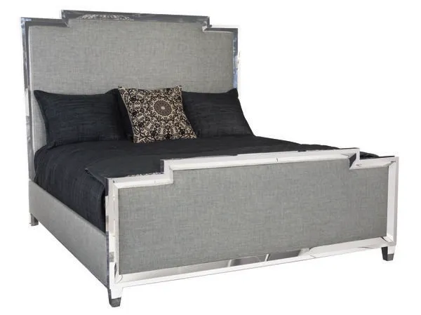 Product Image 1 for Criteria Metal Upholstered Panel Bed from Bernhardt Furniture