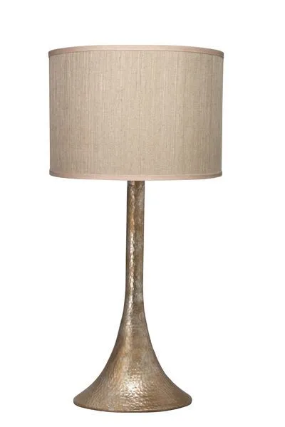 Product Image 1 for Hammered Metal Table Lamp from Jamie Young