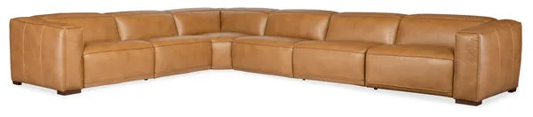 Product Image 1 for Fresco 6 Seat Power Recline Sectional from Hooker Furniture