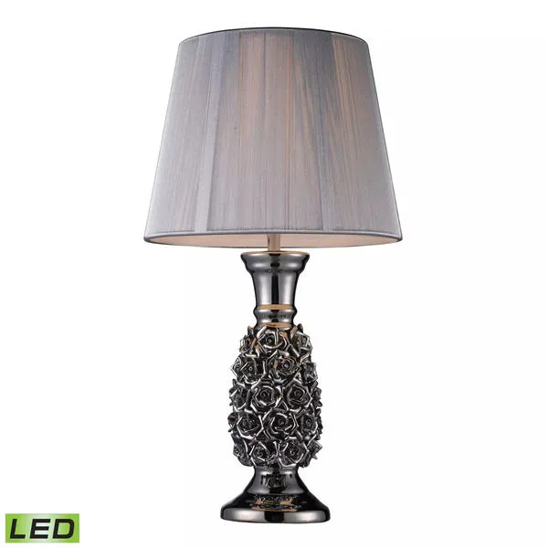 Product Image 1 for Roseto Table Lamp In Alisa Silver With Silver String Shade from Elk Home