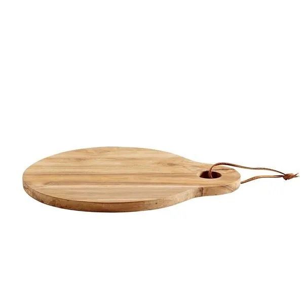 Product Image 1 for Natural Wooden Round Base Cutting Board from BIDKHome