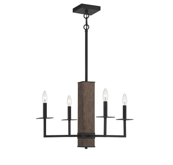 Product Image 6 for Remington 4 Light  Chandelier from Savoy House 