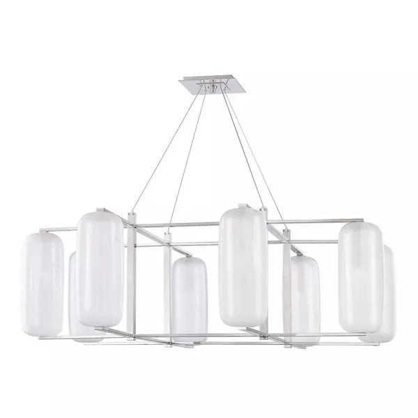 Product Image 1 for Pebble 8 Light Chandelier from Hudson Valley
