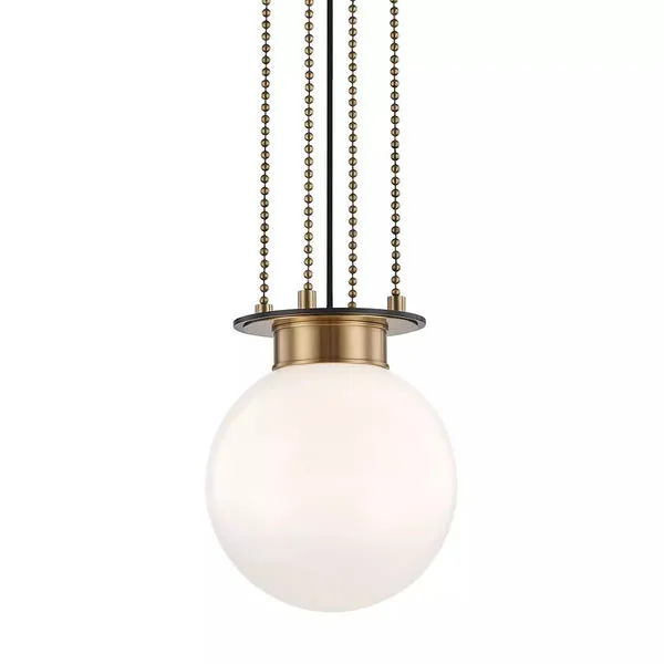 Product Image 1 for Gunther 1 Light Small Pendant from Hudson Valley