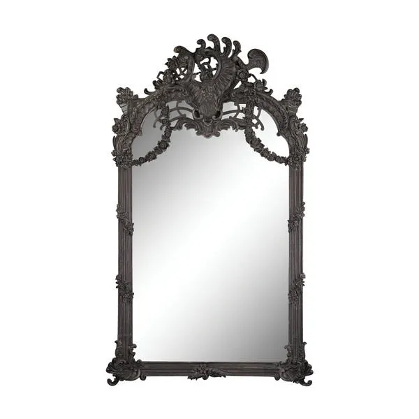 Product Image 1 for Renaissance Scroll Mirror In Black Ash from Elk Home