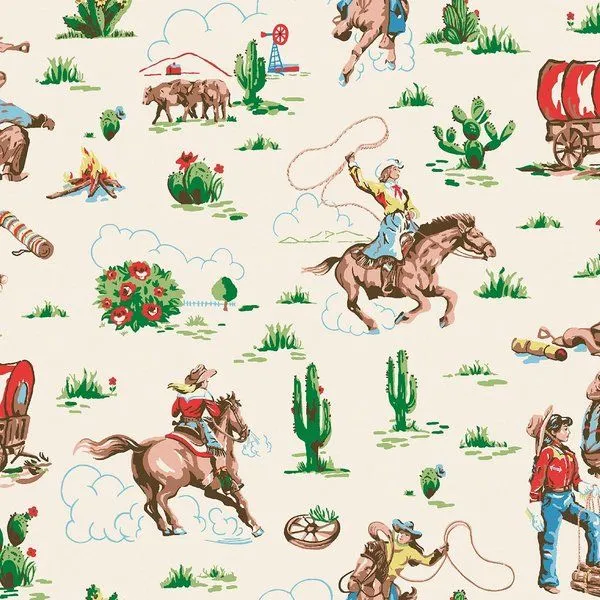 Product Image 1 for Cath Kidston Cowgirls from Graham & Brown