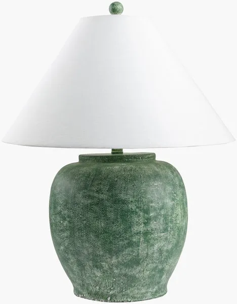 Product Image 1 for Forest Dark Green Accent Table Lamp from Livabliss
