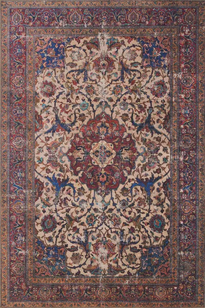 Product Image 3 for Loren Sand / Multi Rug from Loloi